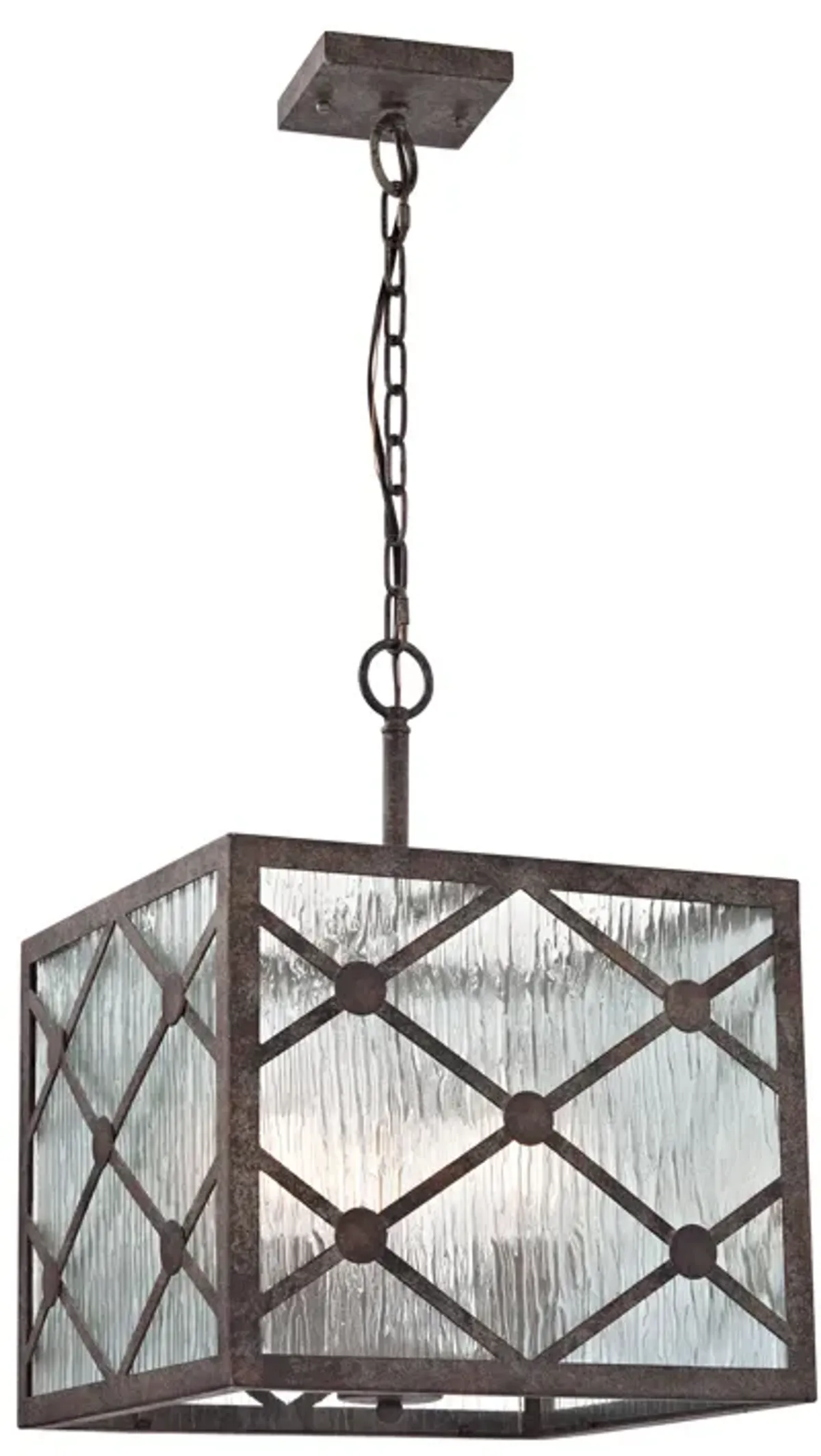 Radley 14" Wide 3-Light Pendant - Malted Rust