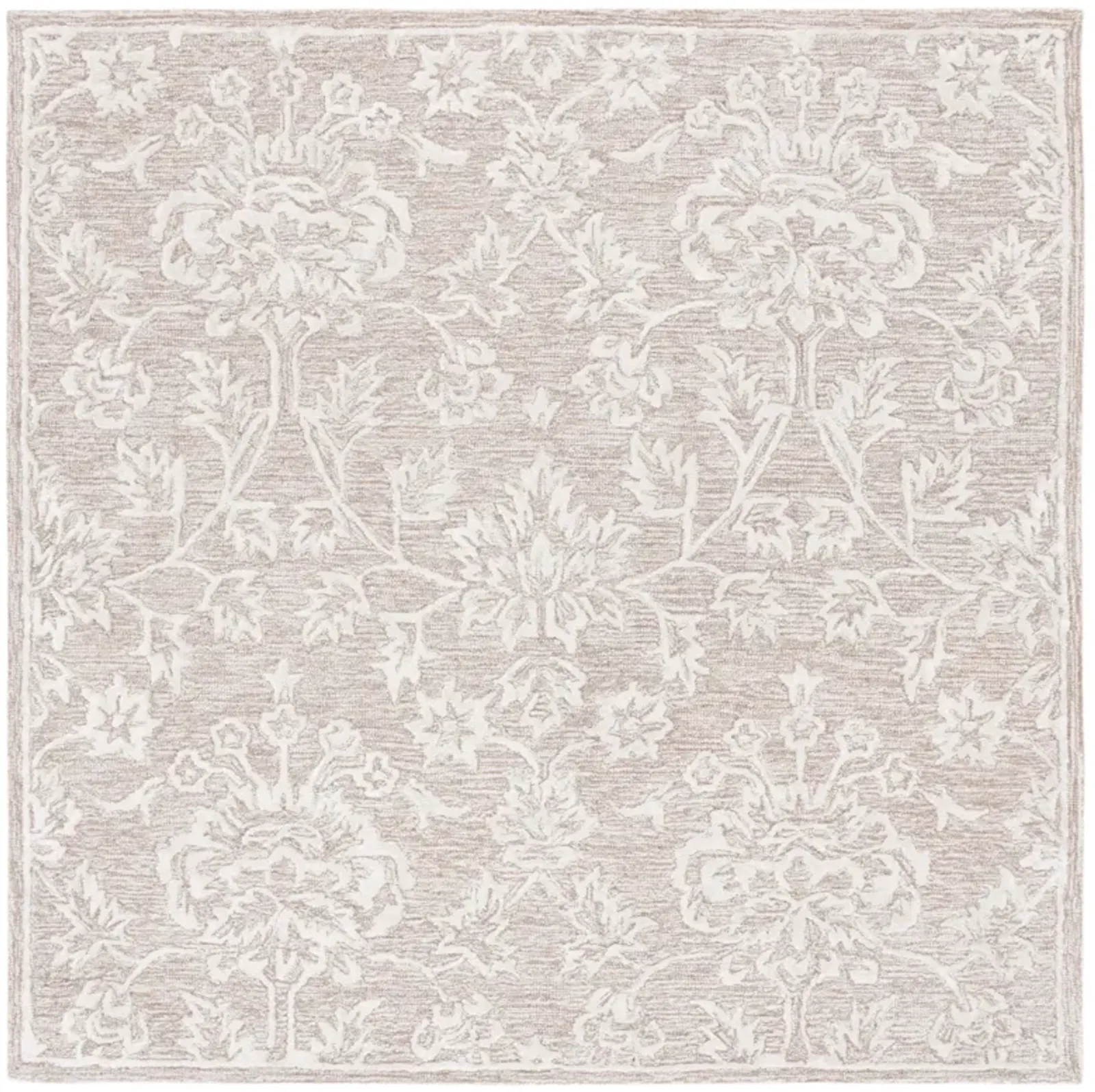 GLAMOUR Hand Tufted 6' x 6' Square area rug