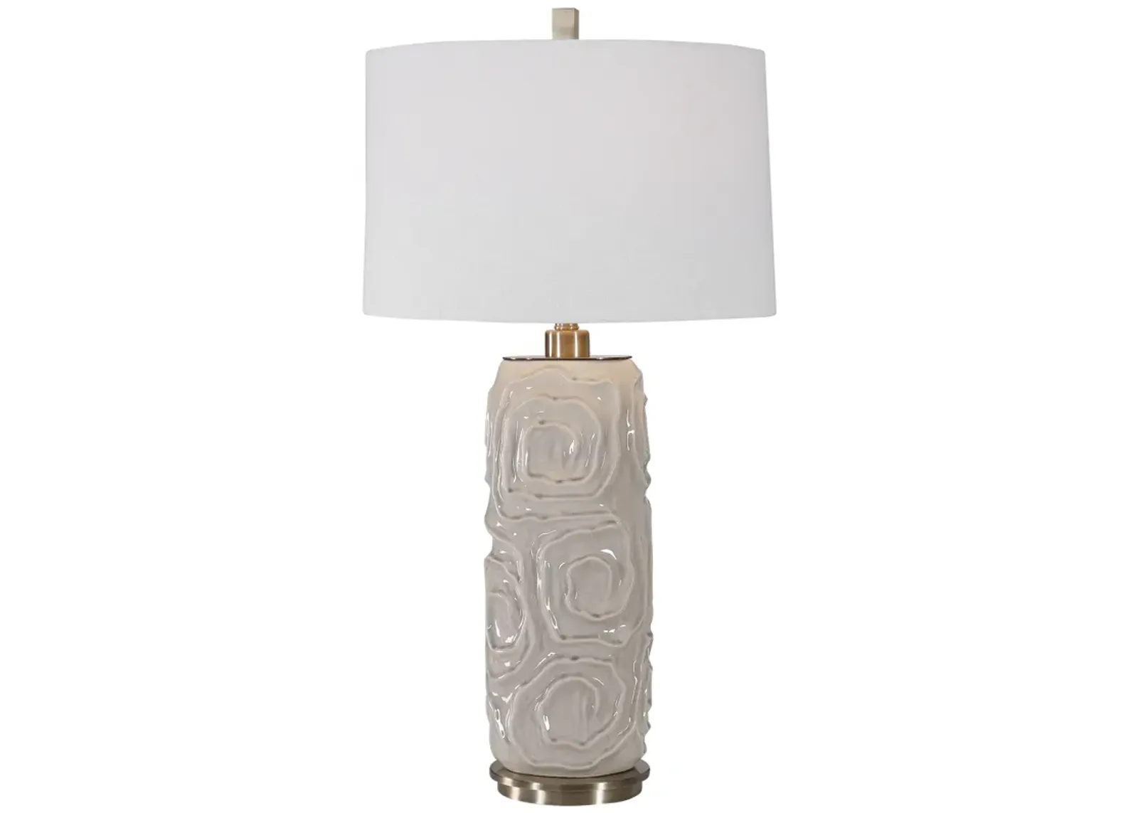 Zade Warm Gray Table Lamp