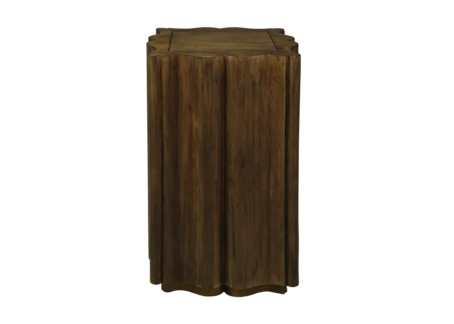 Breck Accent Table - Harvest Brown