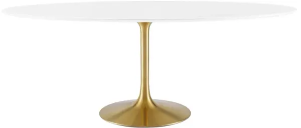 Lippa 78" Oval Wood Dining Table