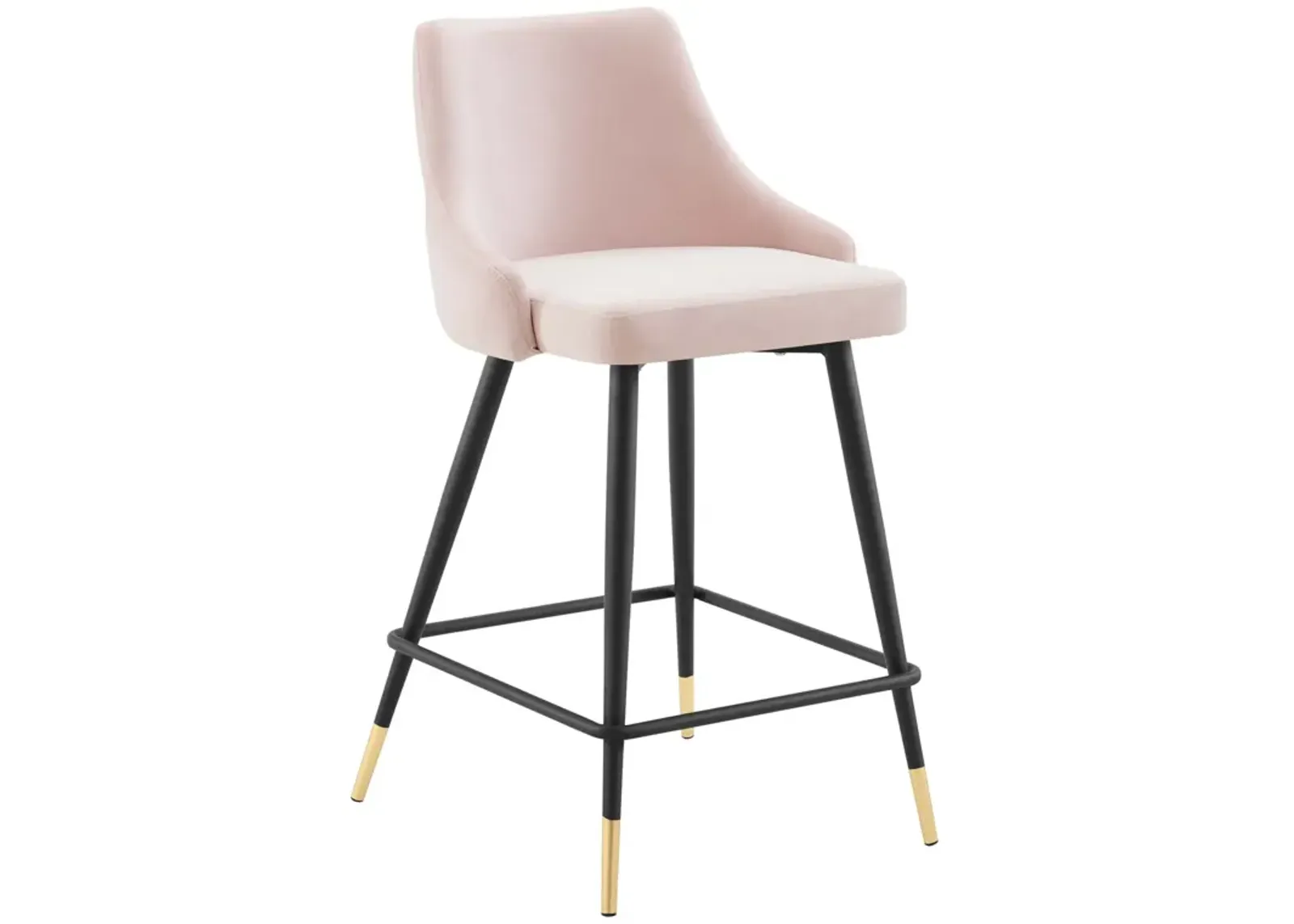 Adorn Performance Velvet Counter Stool