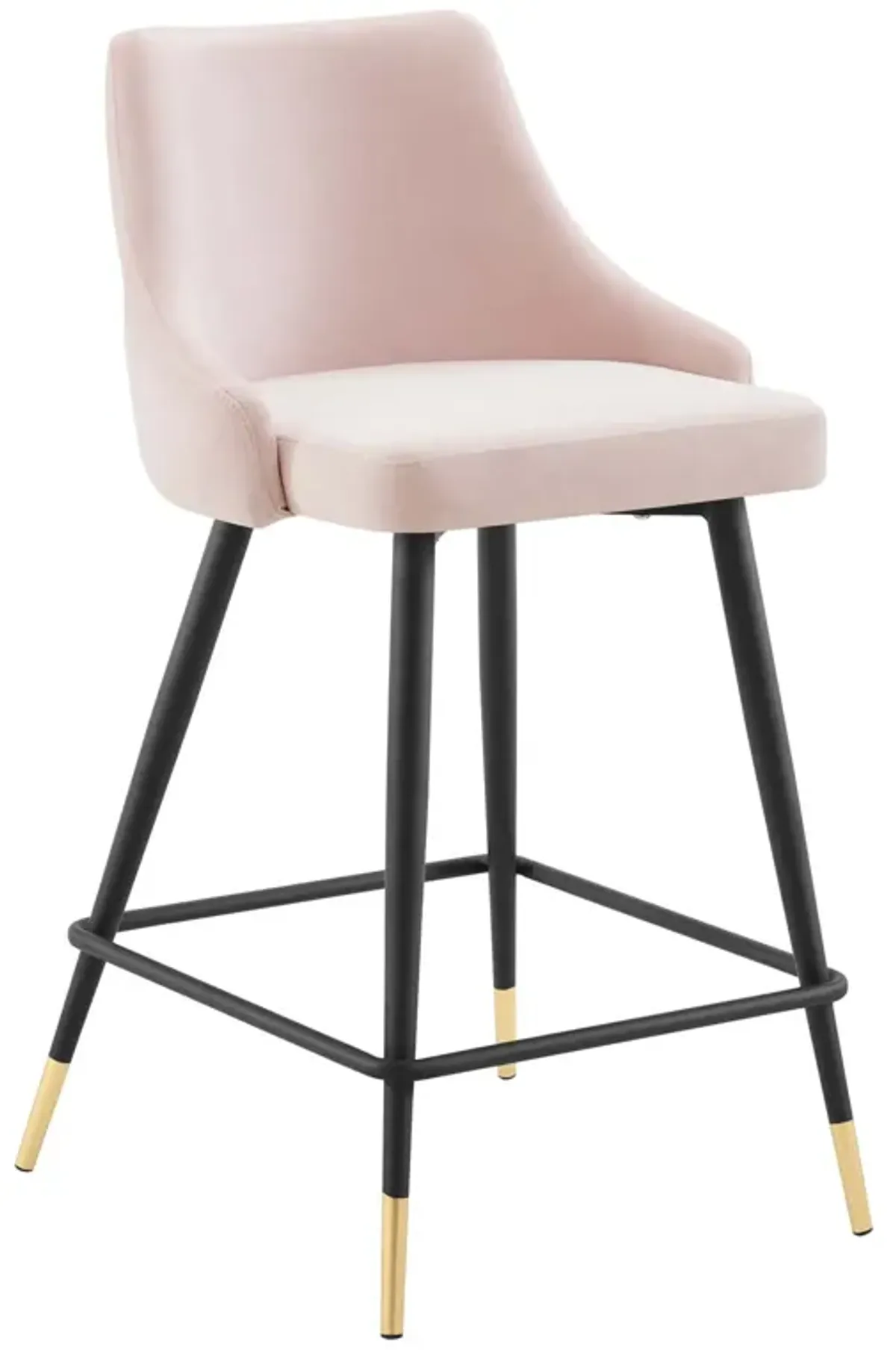 Adorn Performance Velvet Counter Stool