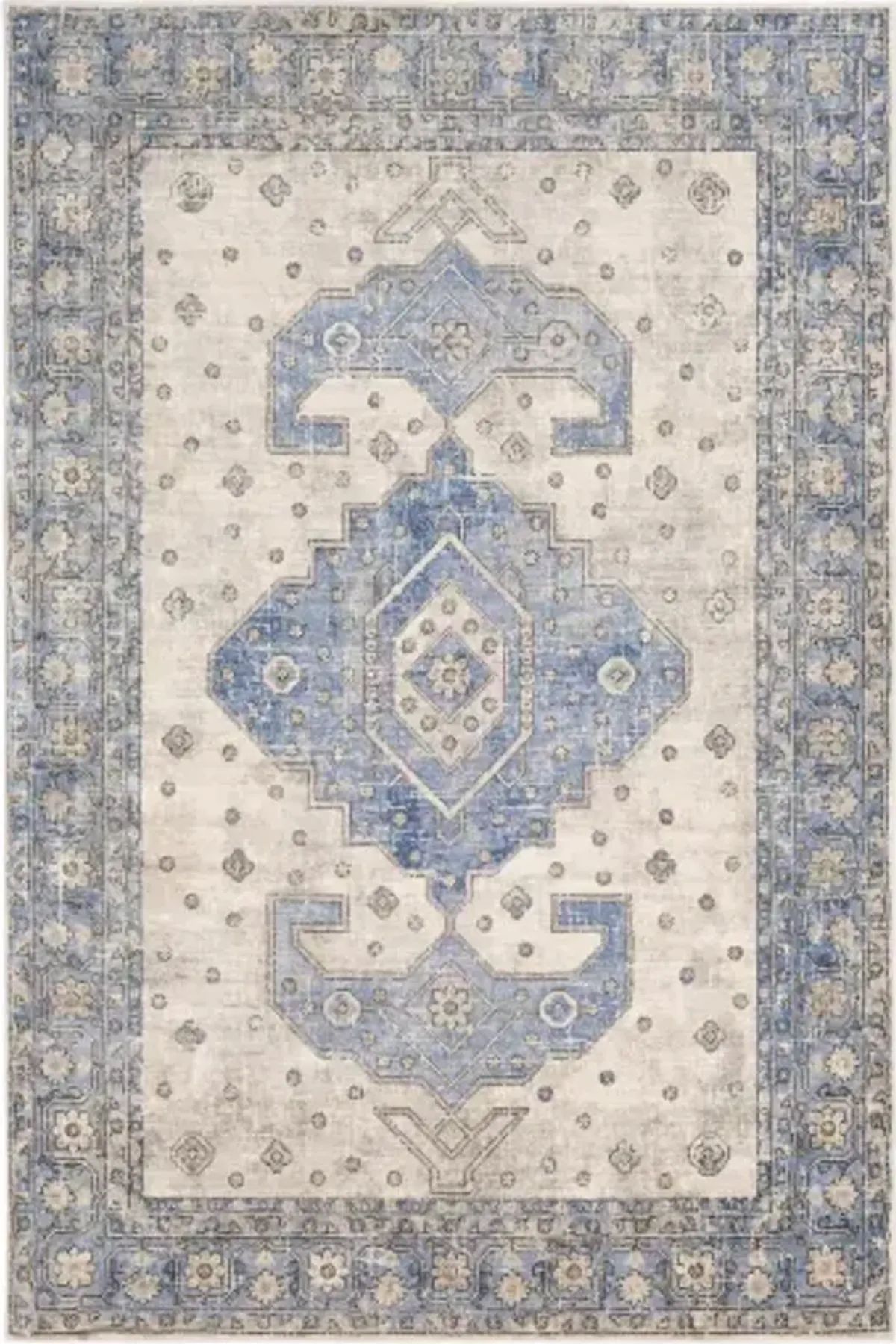 Indigo 6'7" x 9' Rug