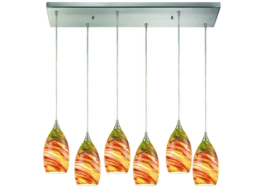 Collanino Configurable Multi Pendant - Satin Nickel