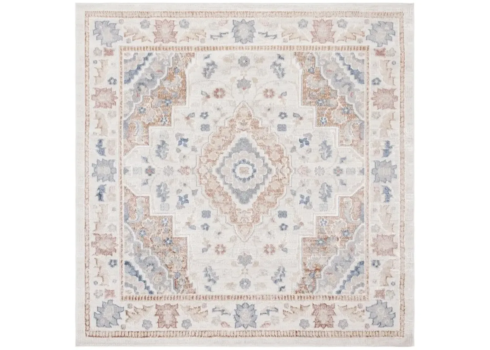 BLAIR WASHABLE 214 Multi 6'-7' X 6'-7' Square Square Rug