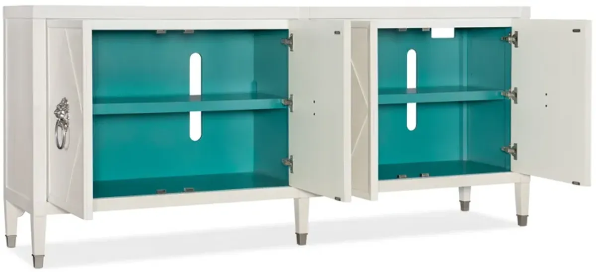 Melange Leo Four Door Credenza