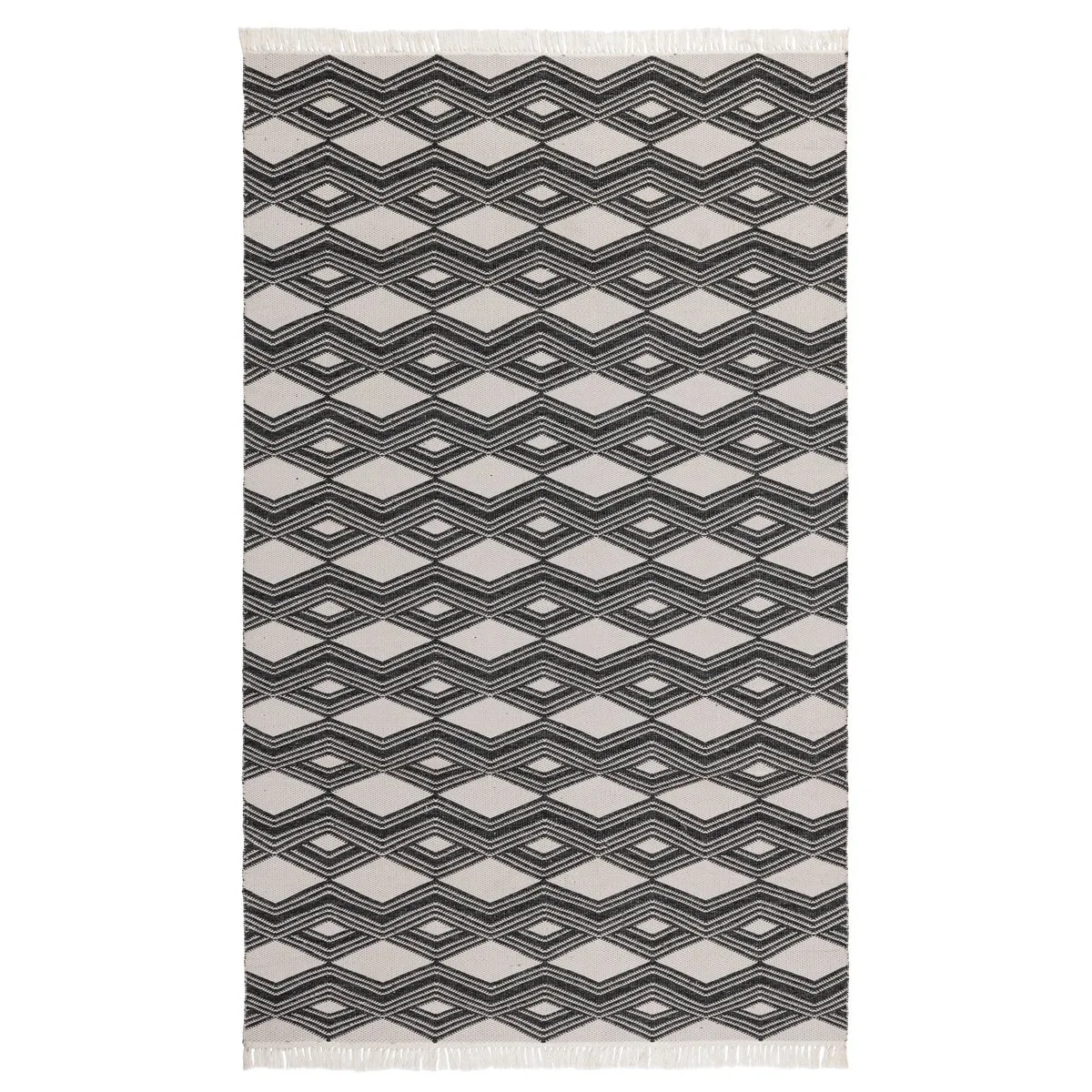 Banning Charcoal Indoor/Outdoor Area Rug