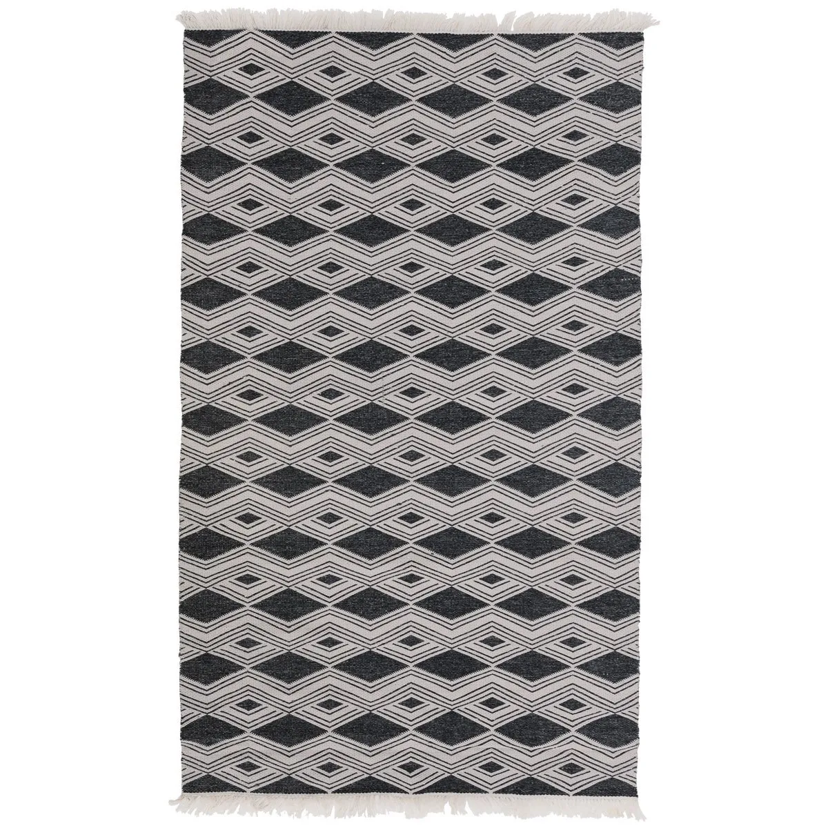 Banning Charcoal Indoor/Outdoor Area Rug