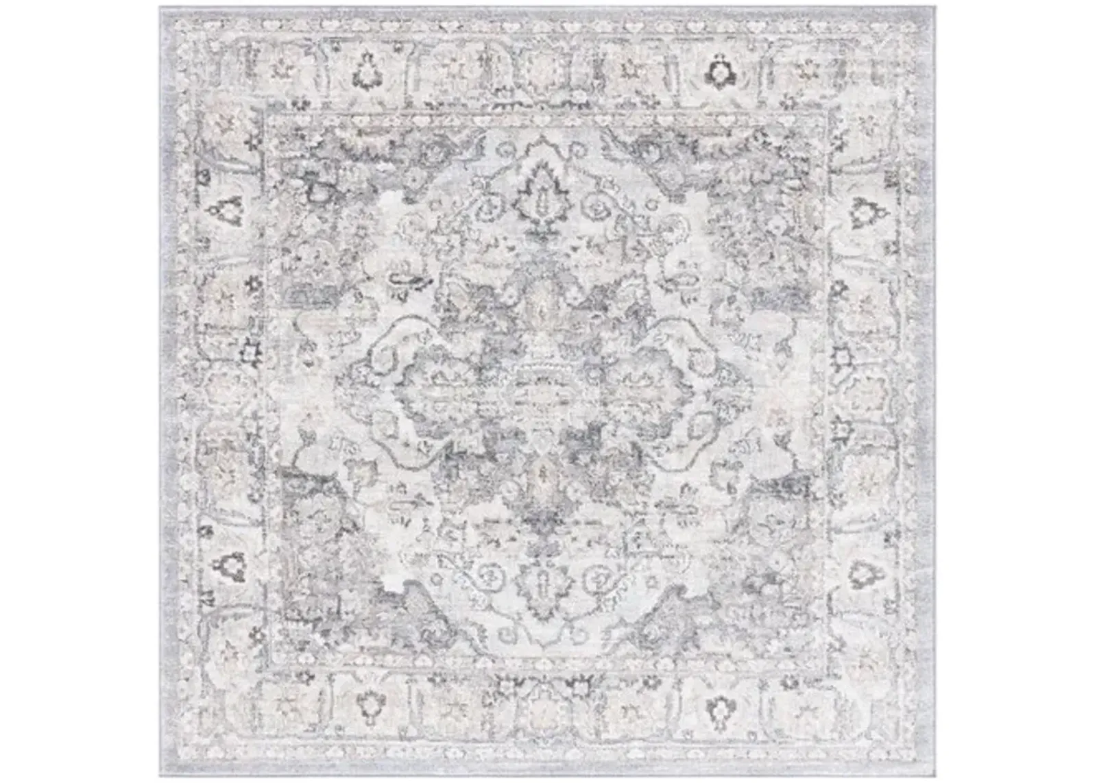 OPAL 470 Grey 6'-7' X 6'-7' Square Square Rug