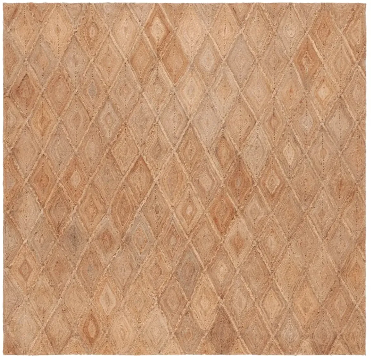 NATURAL FIBER 825 NATURAL 6' x 6' Square Square Rug