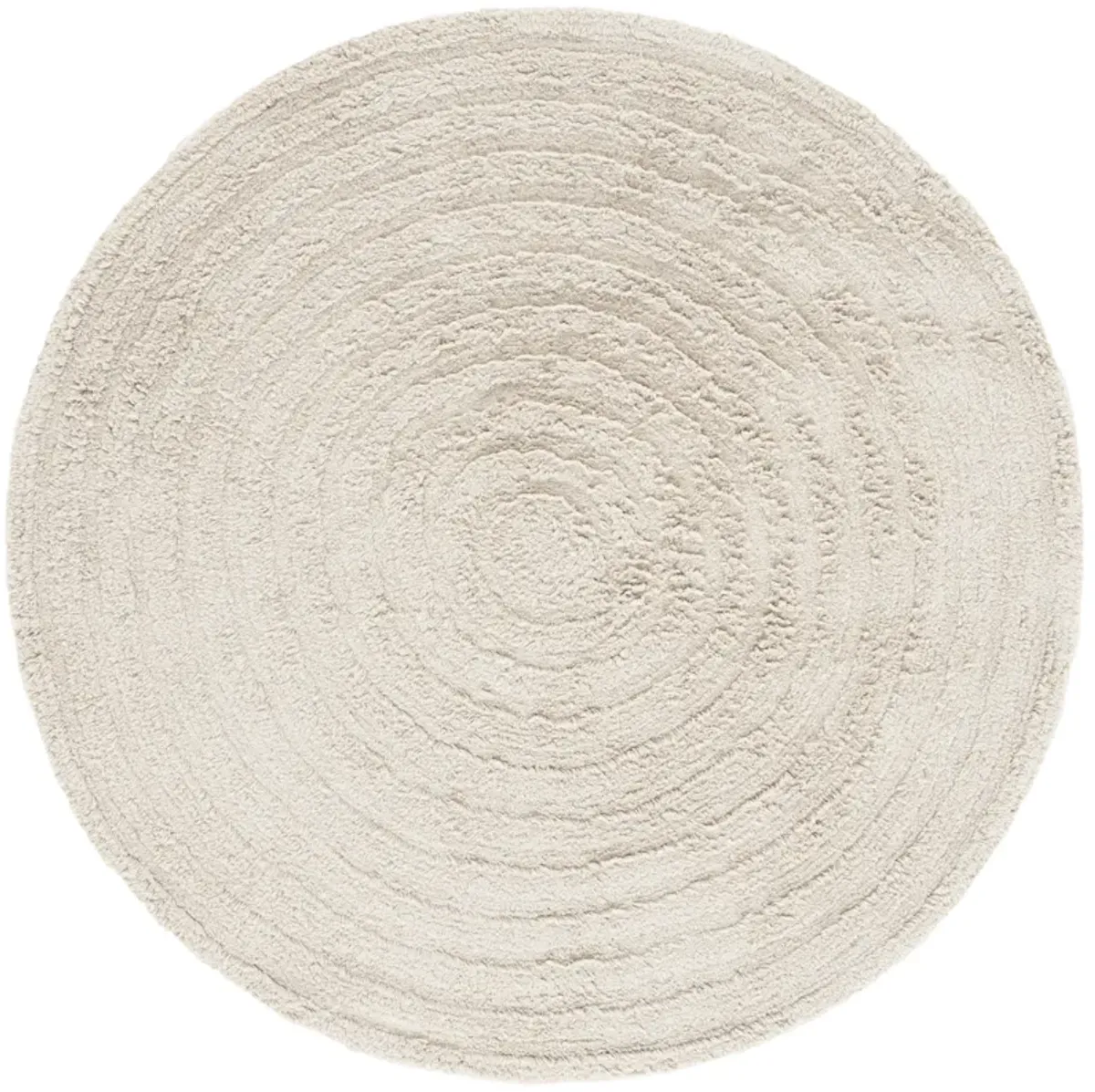 EASY CARE Table Tufted 3' x 3' Round area rug