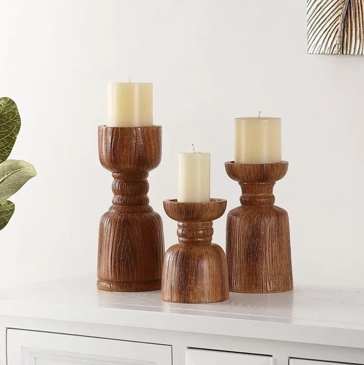 Lia Candlesholders - Set of 3