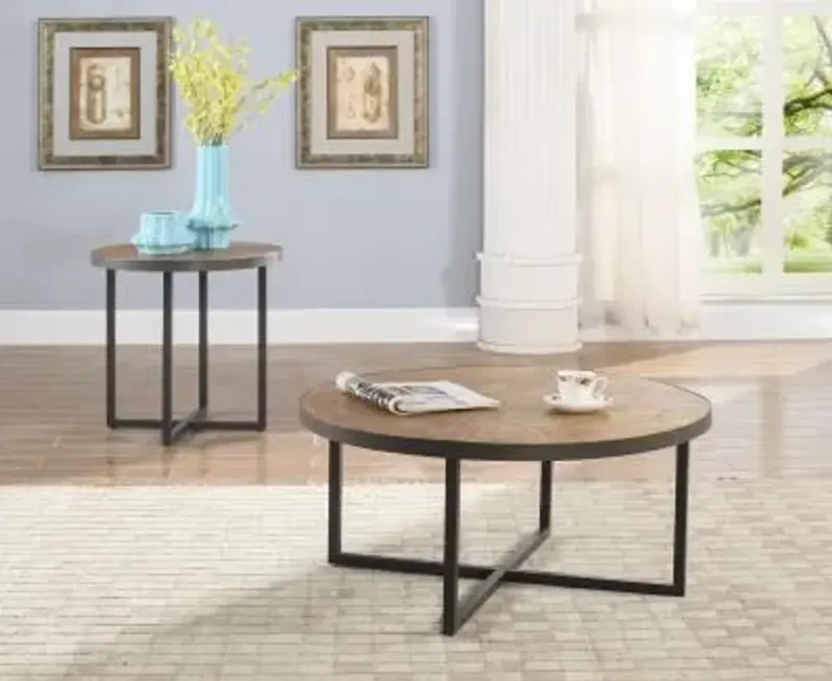 Denton Round End Table