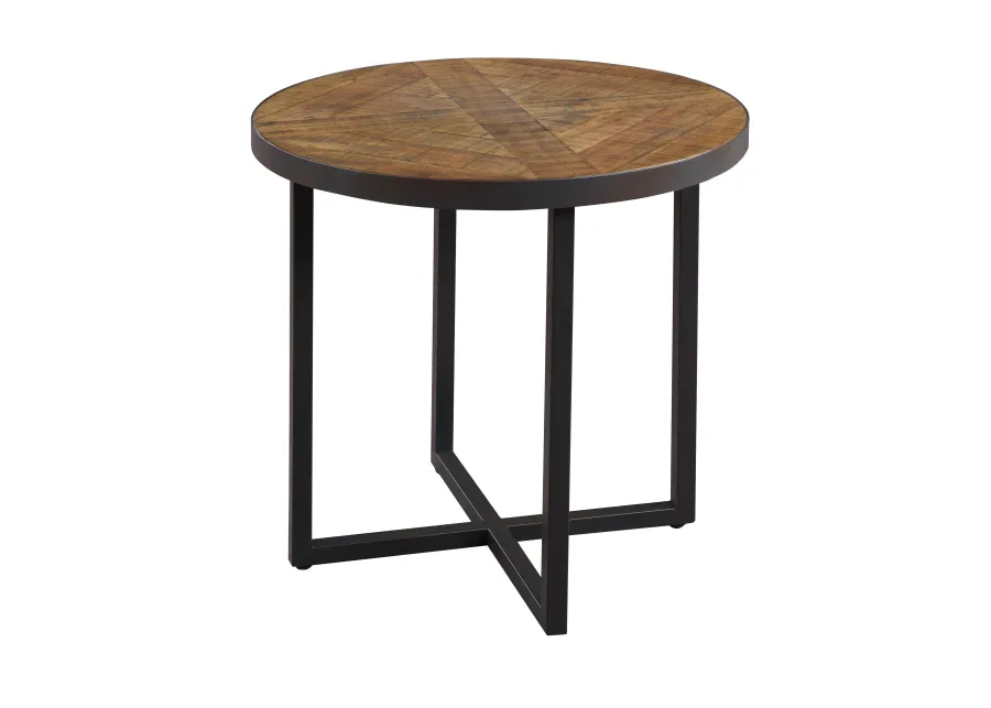 Denton Round End Table