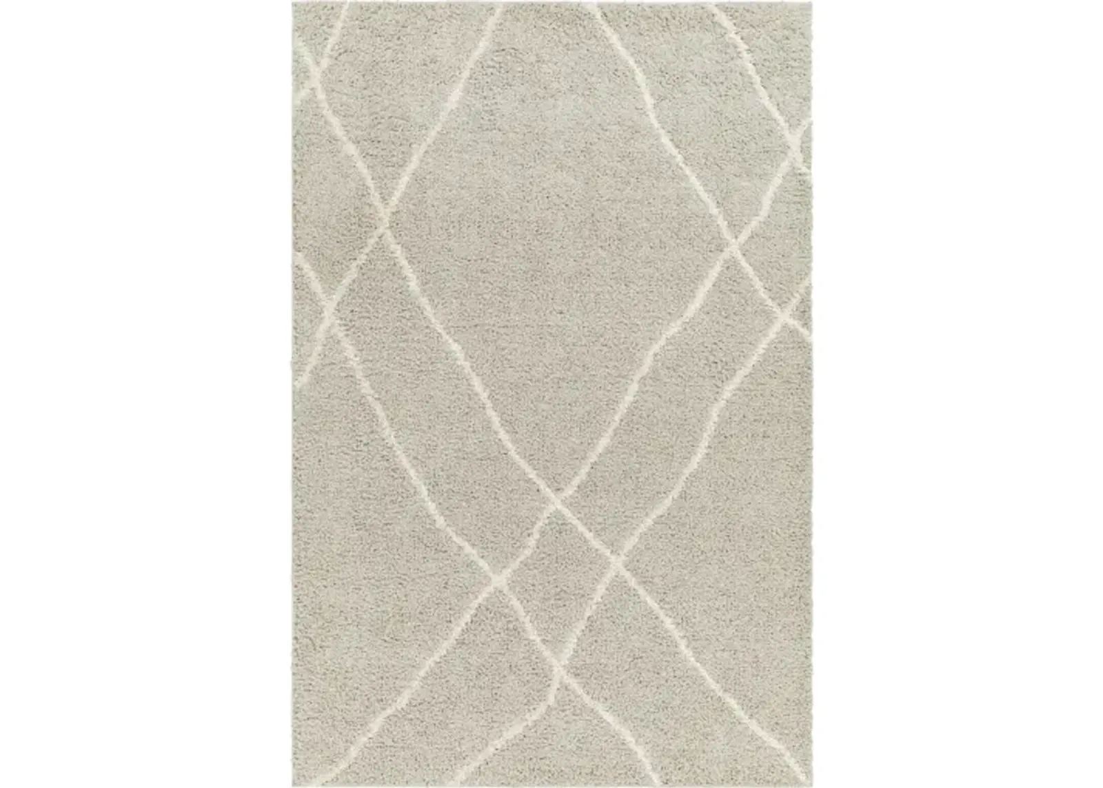 Maryland Shag MSG-2303 6'7" x 9' Machine Woven Rug