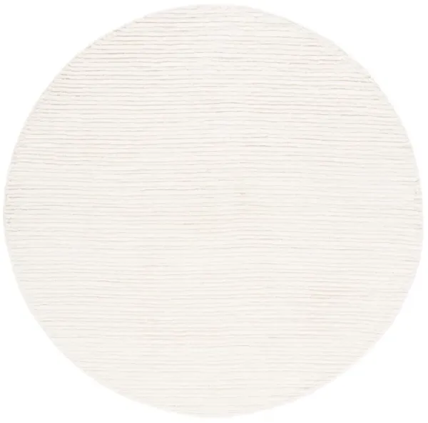 CASABLANCA Hand Woven 4' x 4' Round area rug