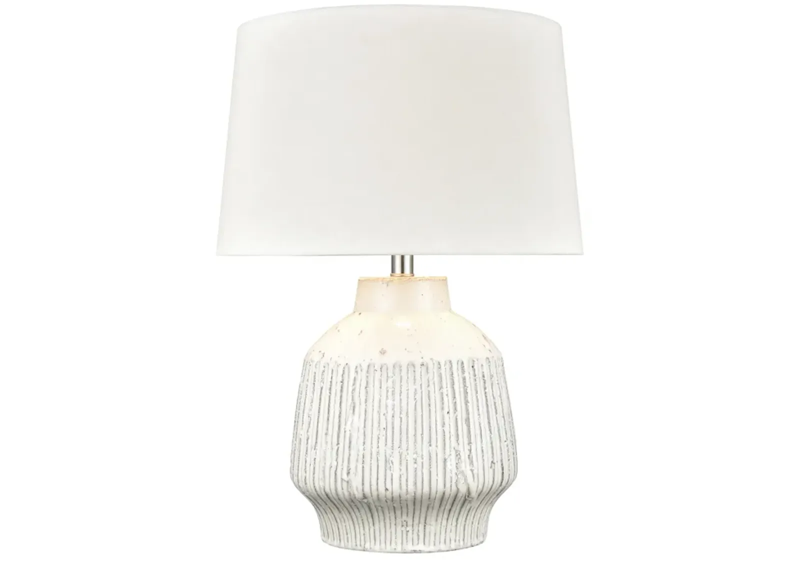 Rhoda 24'' High 1-Light Table Lamp - White - Includes LED Bulb