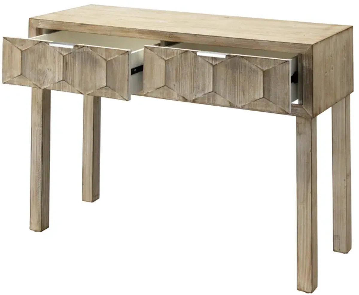 Juniper Two Drawer Console