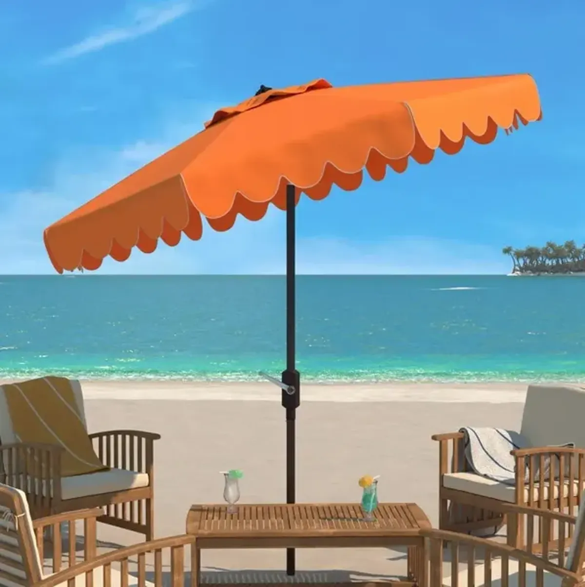 DORINDA 9FT CRANK UMBRELLA