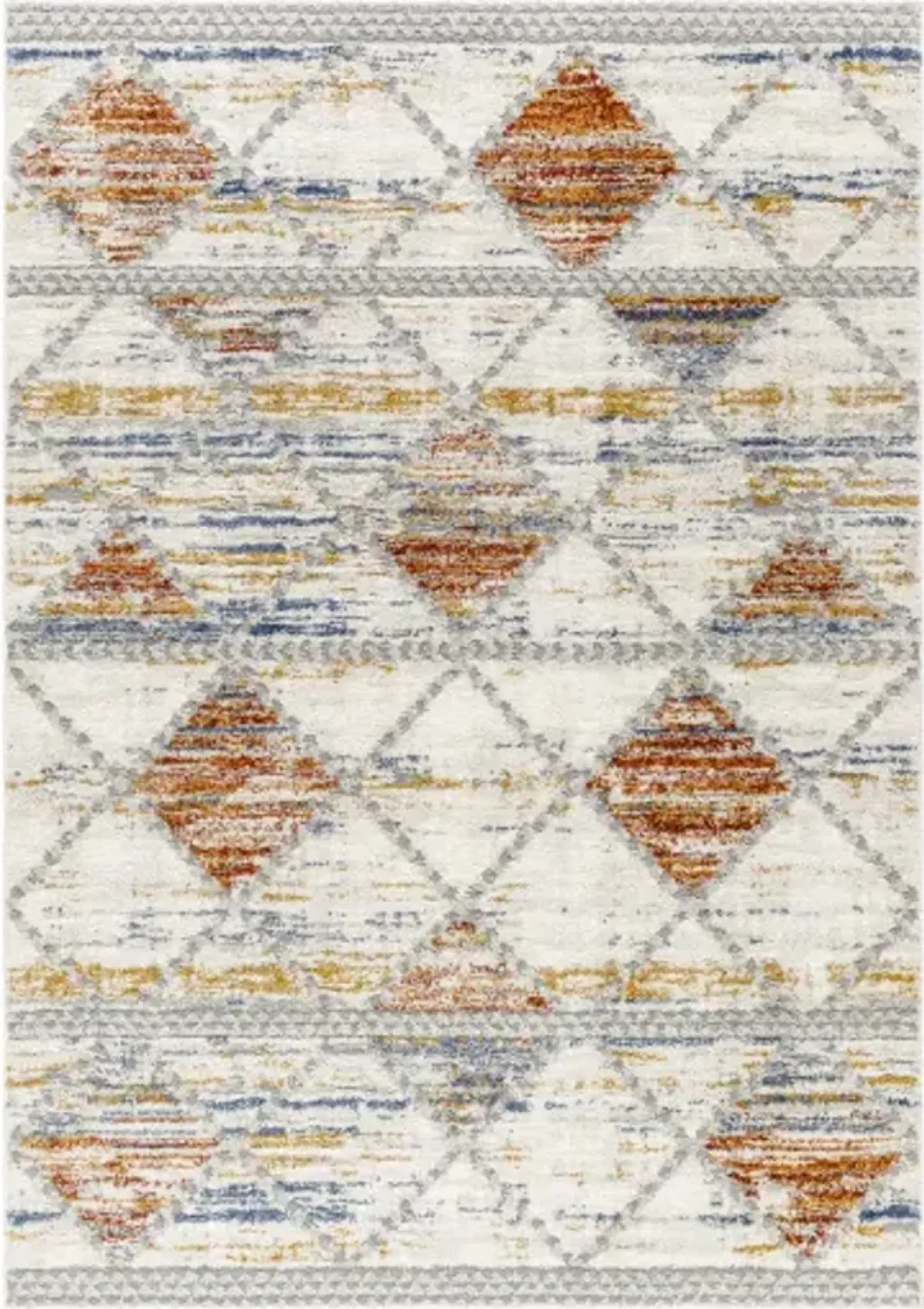 Liebe LBE-2303 5'3" x 7' Machine Woven Rug