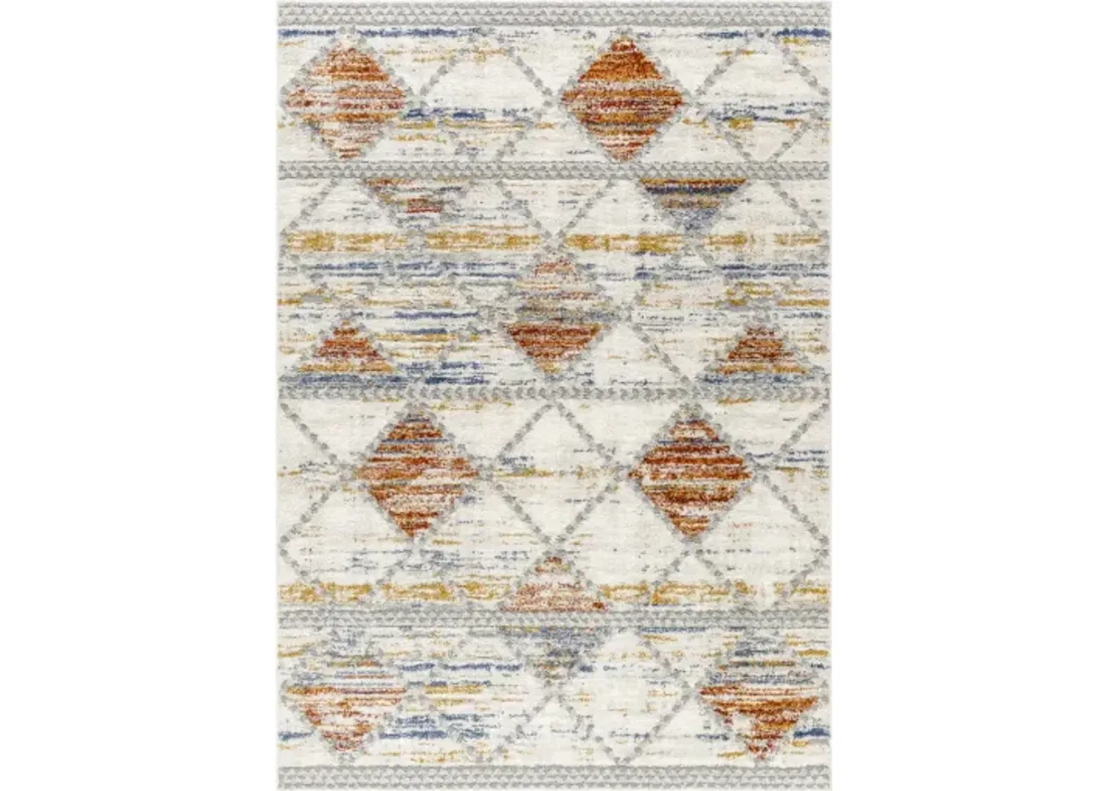 Liebe LBE-2303 5'3" x 7' Machine Woven Rug