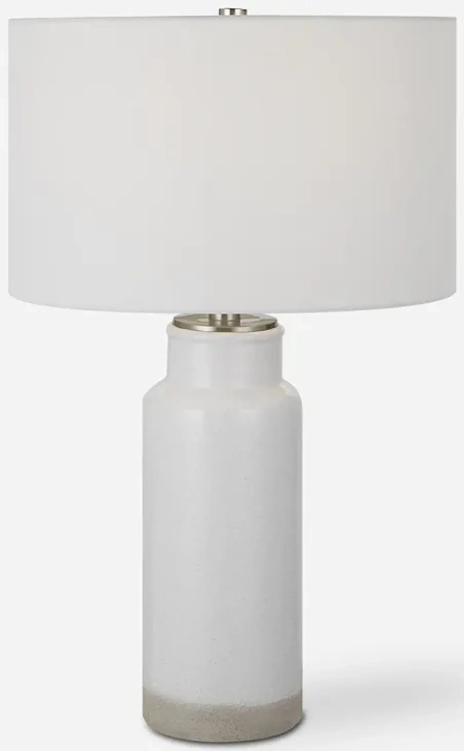 Albany White Farmhouse Table Lamp