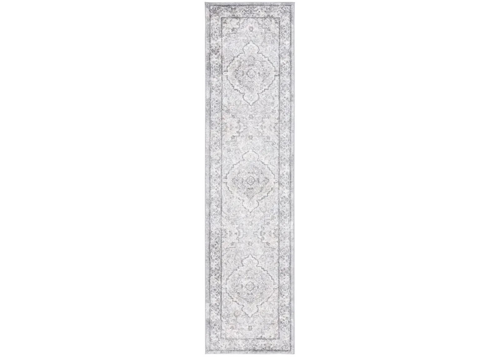 OPAL 464 Grey 2'-3' X 9' Runner Rug