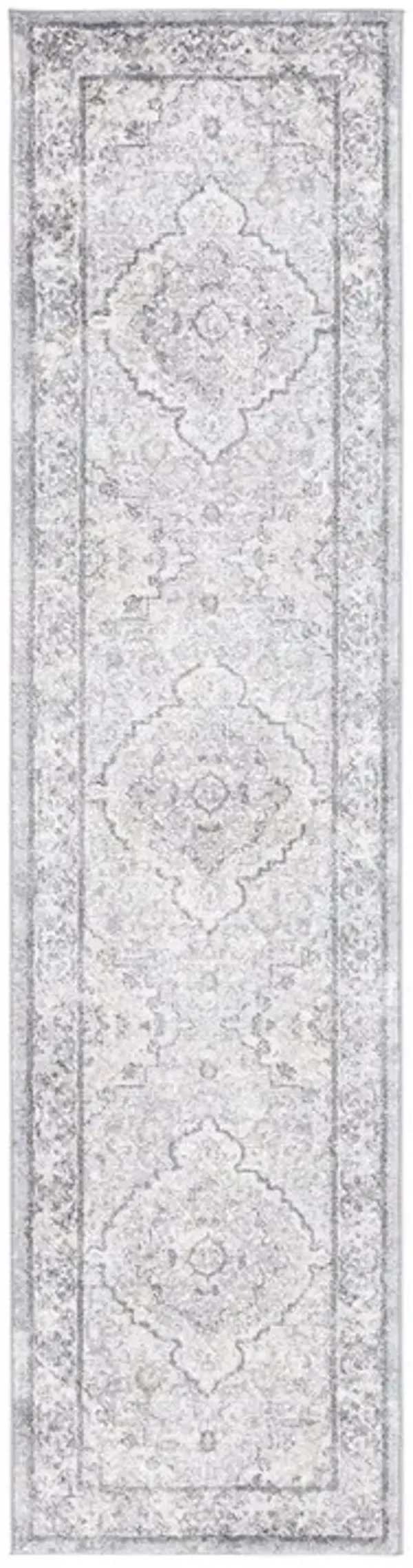 OPAL 464 Grey 2'-3' X 9' Runner Rug