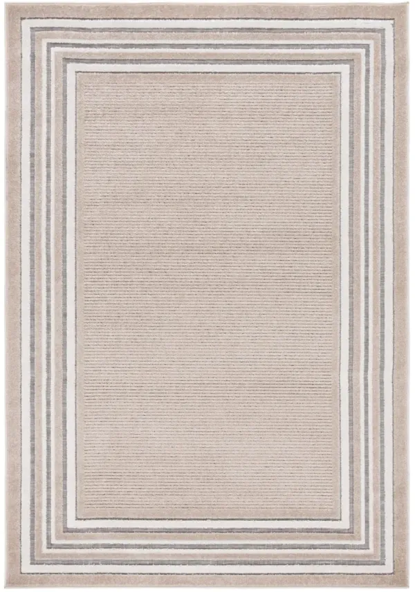 CABANA 634 BEIGE  4' x 6' Small Rectangle Rug