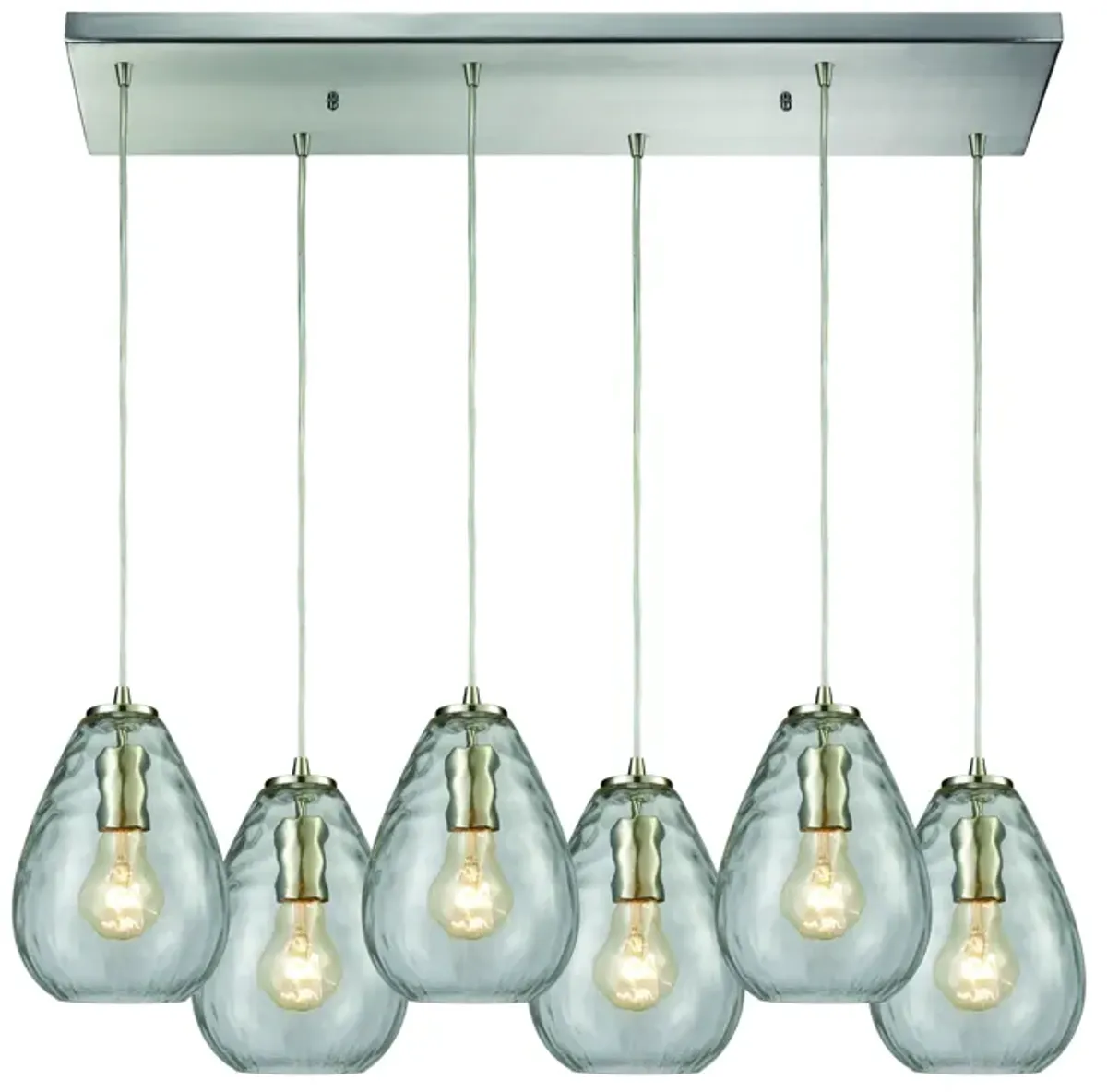 Lagoon Configurable Multi Pendant - Satin Nickel