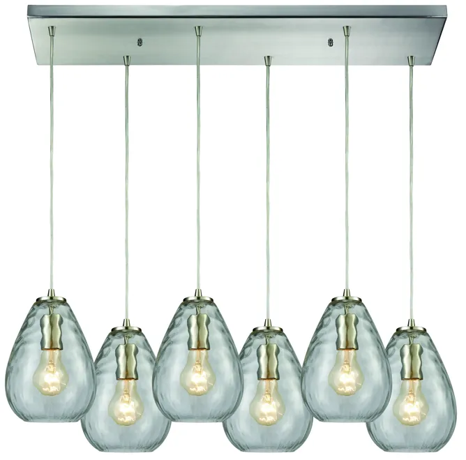 Lagoon Configurable Multi Pendant - Satin Nickel