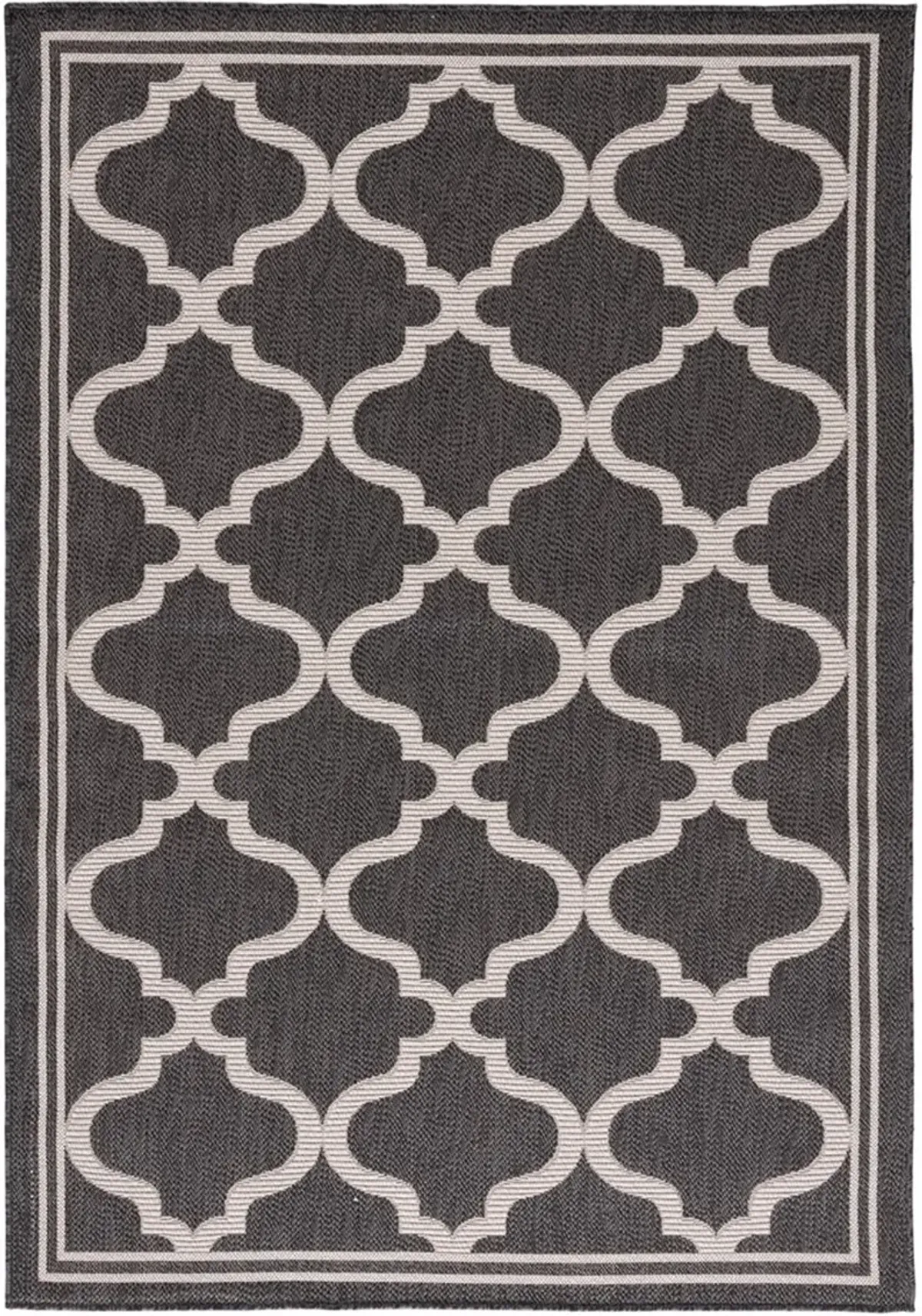 BERMUDA 810 Grey 9' X 12' Large Rectangle Rug