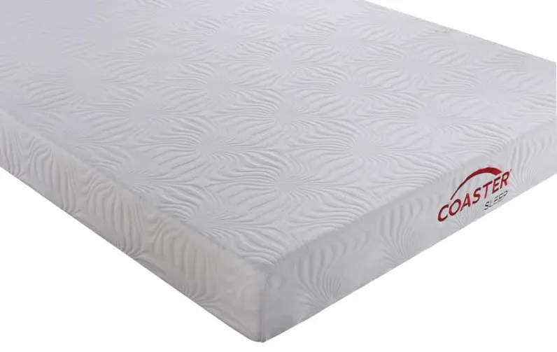 Keegan Twin Long Memory Foam Mattress White