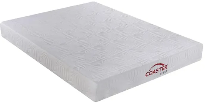 Keegan Twin Long Memory Foam Mattress White