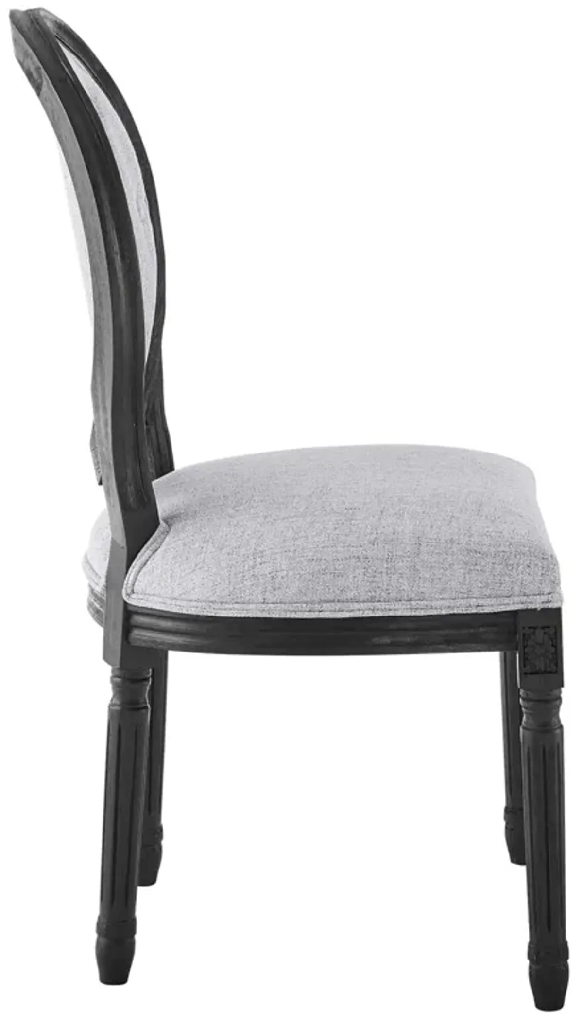 Arise Vintage French Upholstered Fabric Dining Side Chair