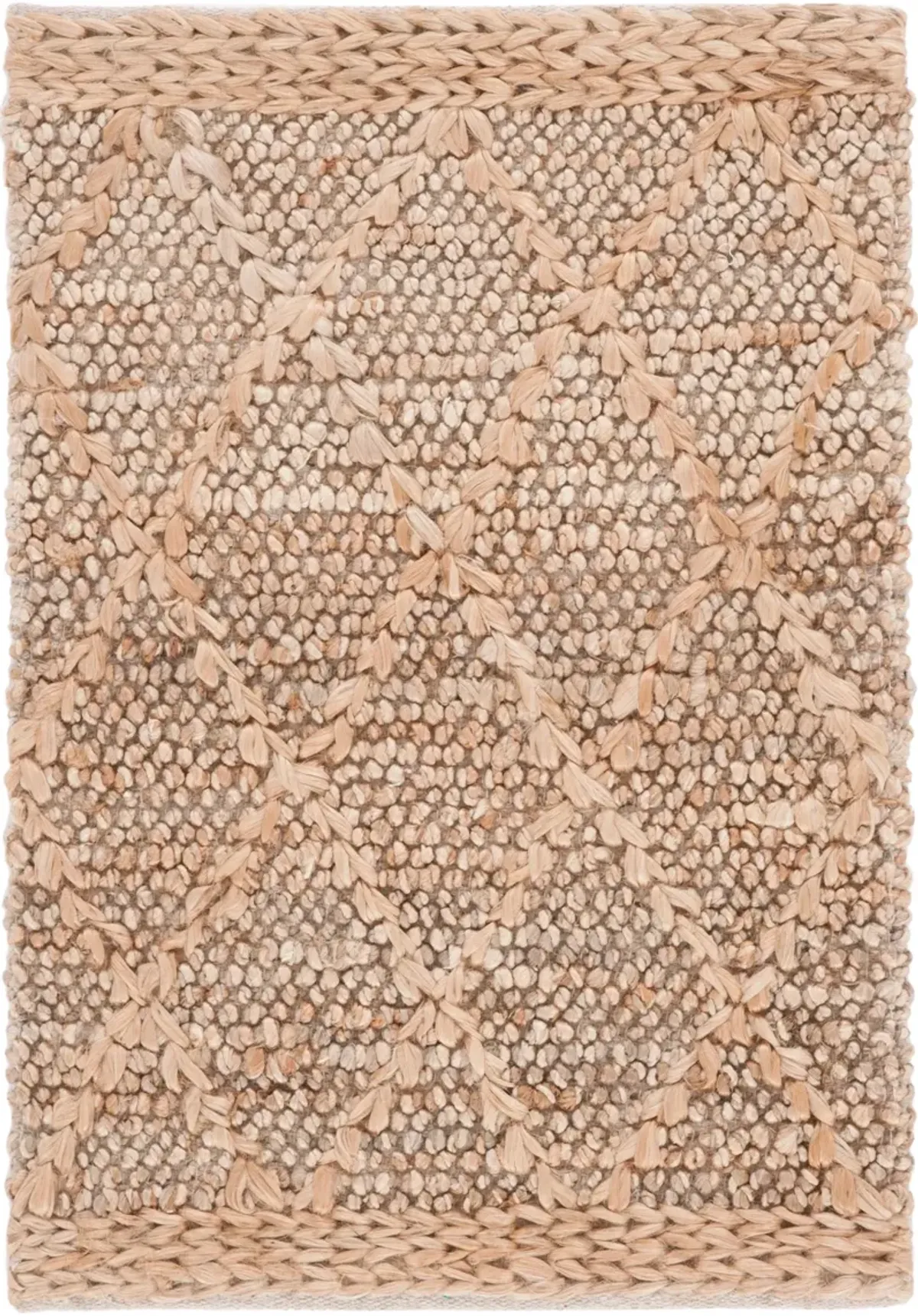 NATURAL FIBER 475 NATURAL 8' x 10' Large Rectangle Rug