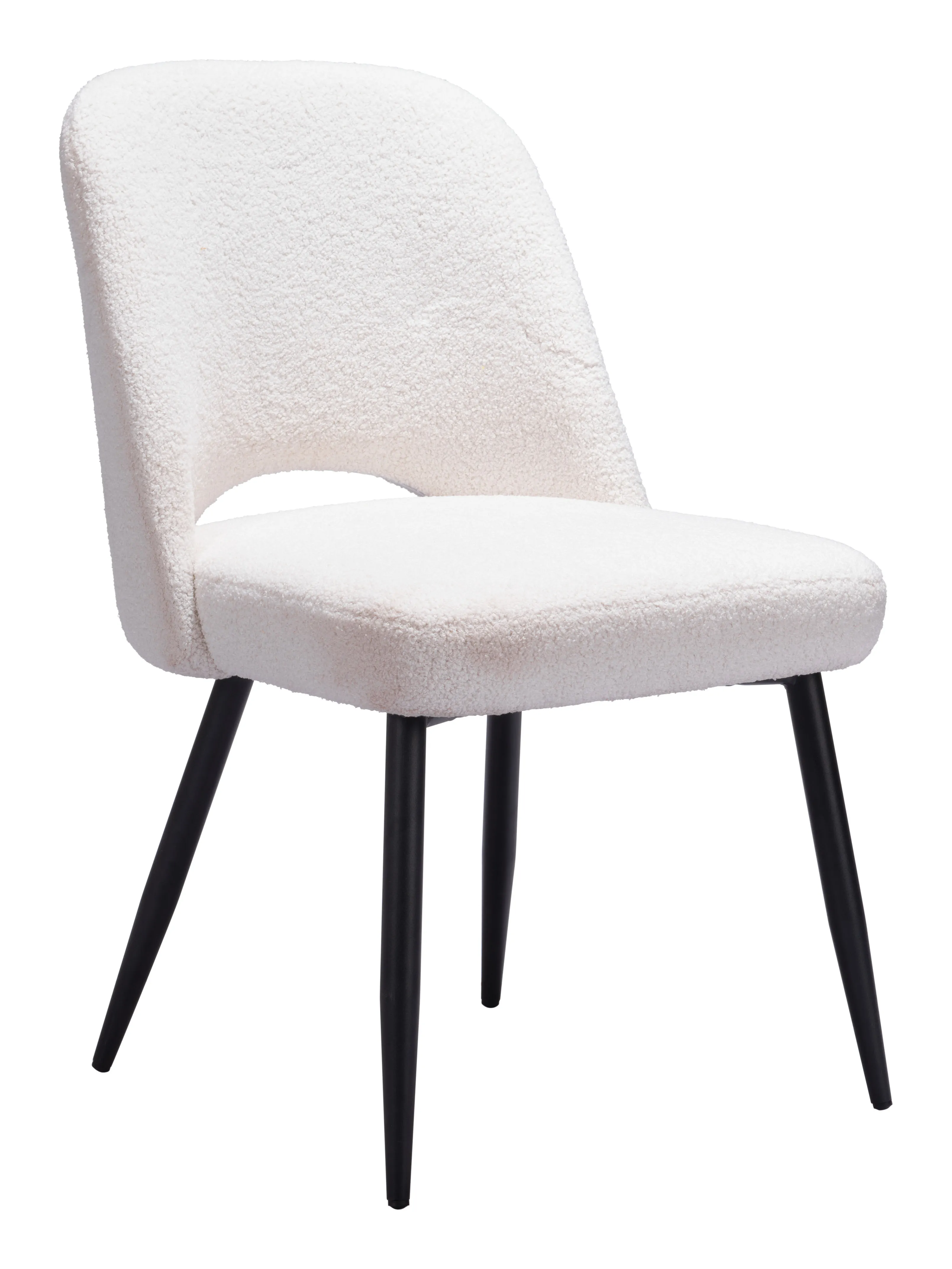 Teddy Dining Chair (Set of 2) Ivory