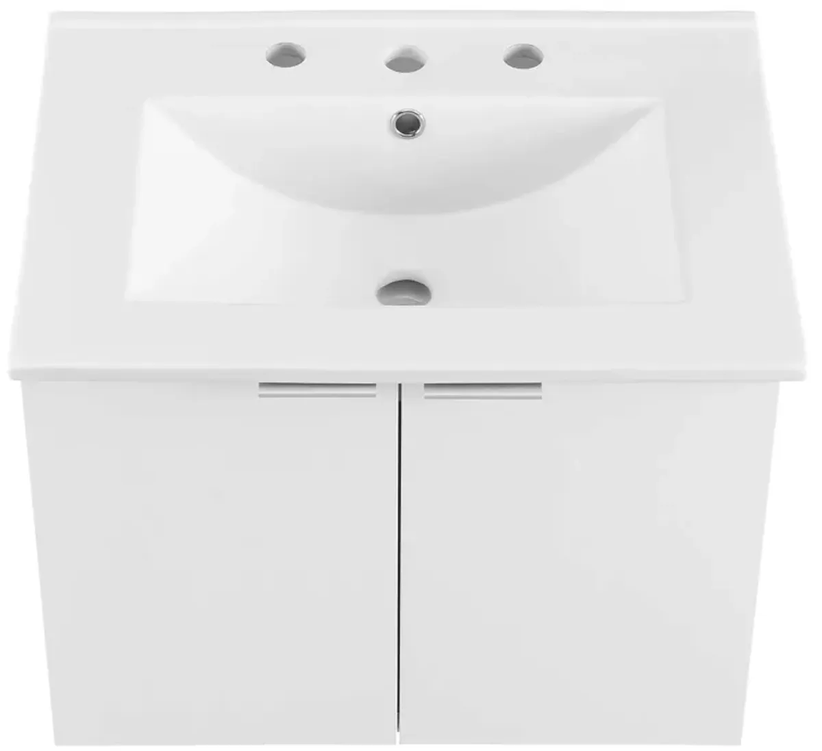 Maybelle 24" Wall-Mount Bathroom Vanity