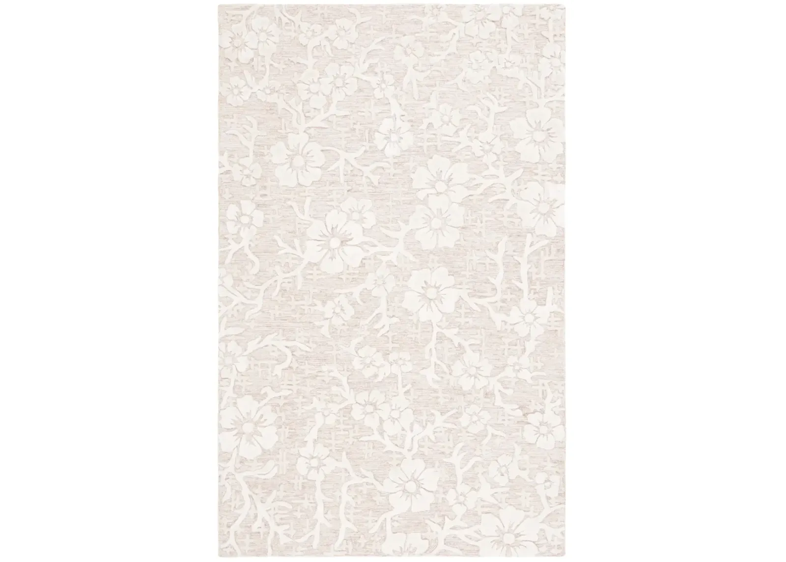 GLAMOUR 540 BEIGE  4' x 6' Small Rectangle Rug