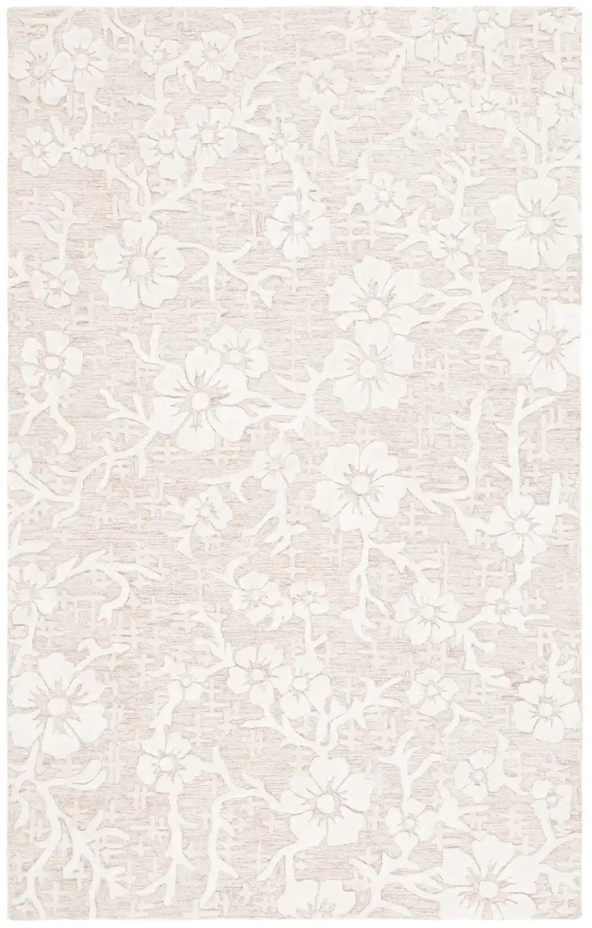 GLAMOUR 540 BEIGE  4' x 6' Small Rectangle Rug