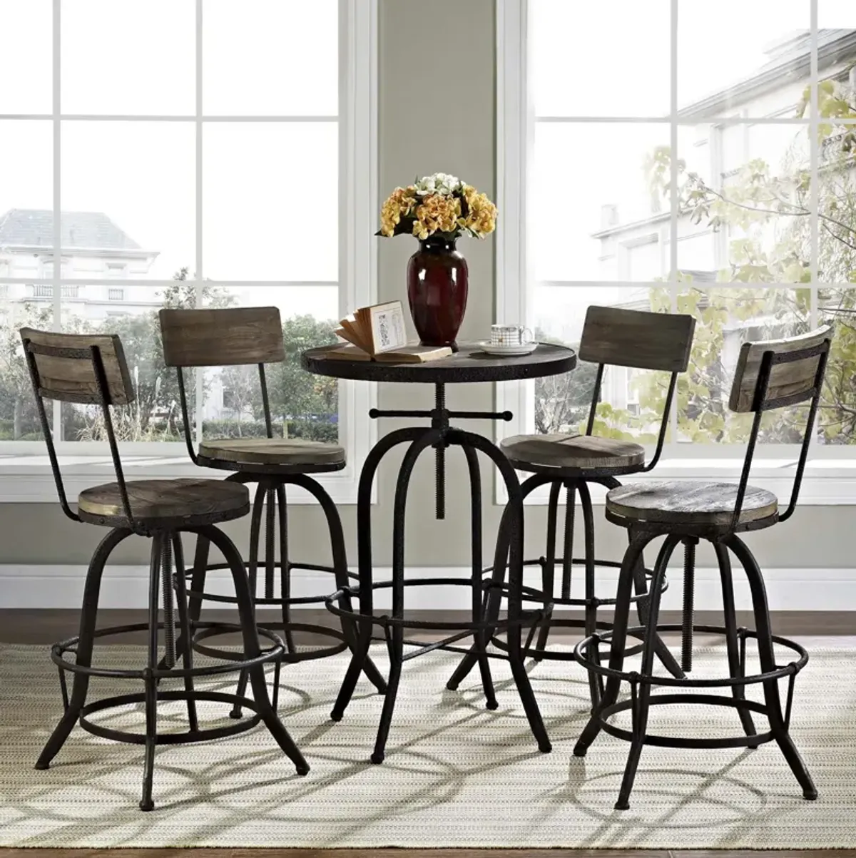 Procure Bar Stool Set of 4