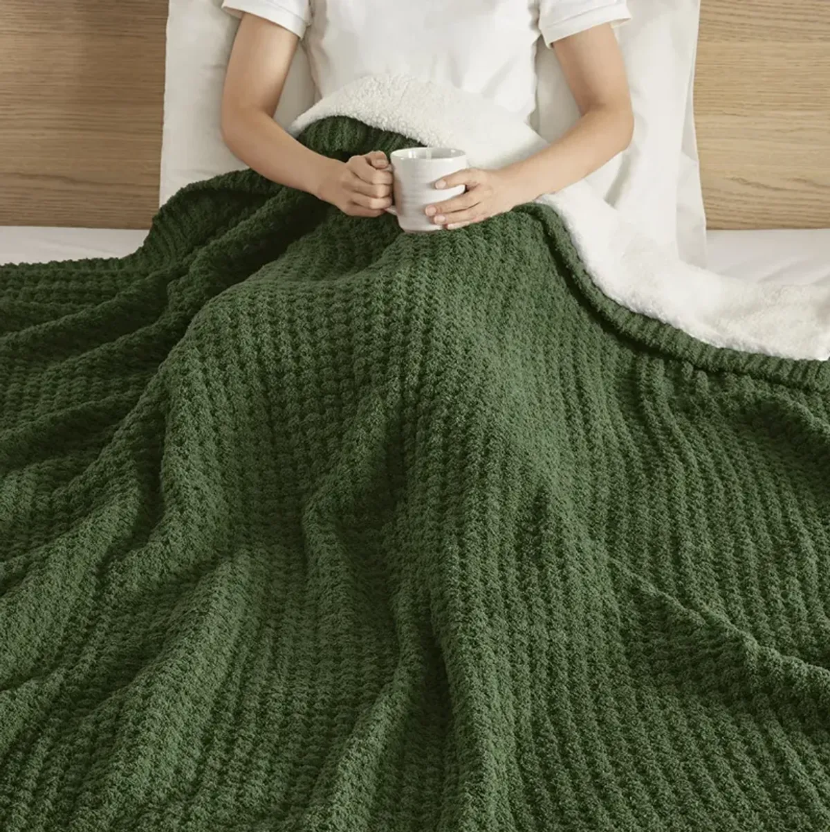 Rowan Waffle Knit Chenille Throw