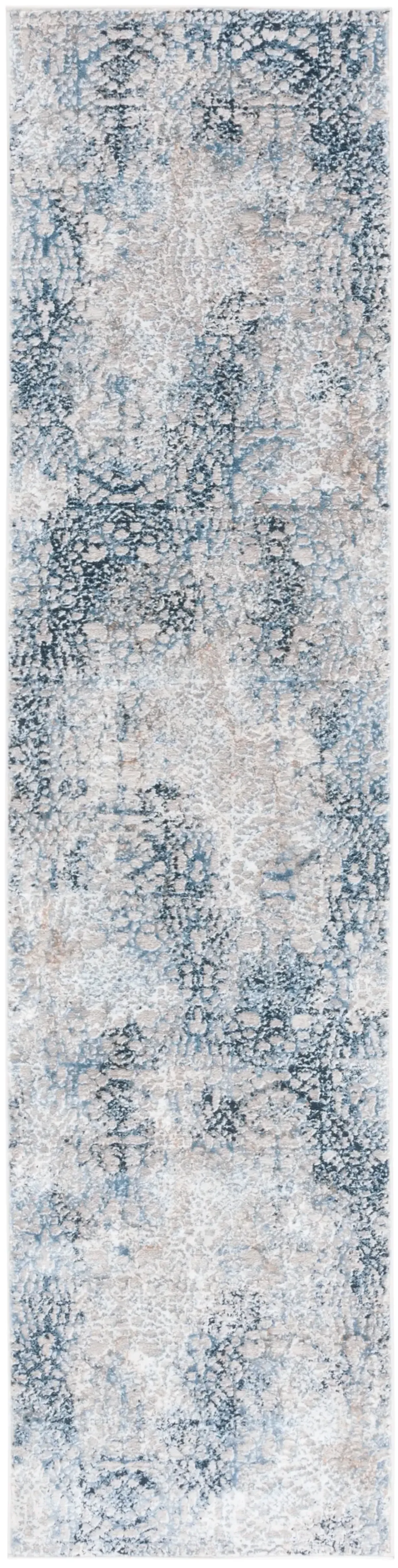 PARKER 116 BLUE  2' x 8' Runner Rug