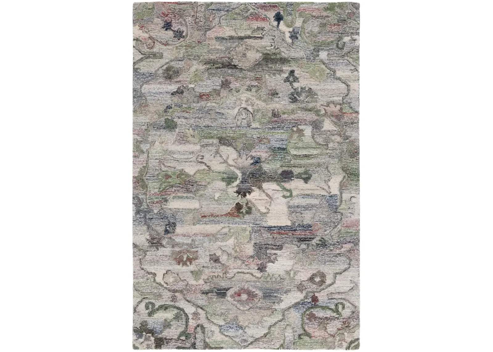 ANATOLIA 408 GREY  8' x 10' Large Rectangle Rug