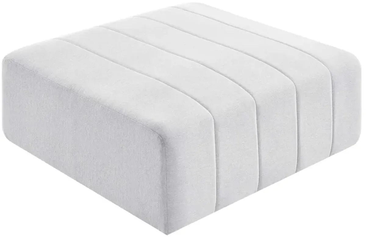 Bartlett Upholstered Fabric Ottoman