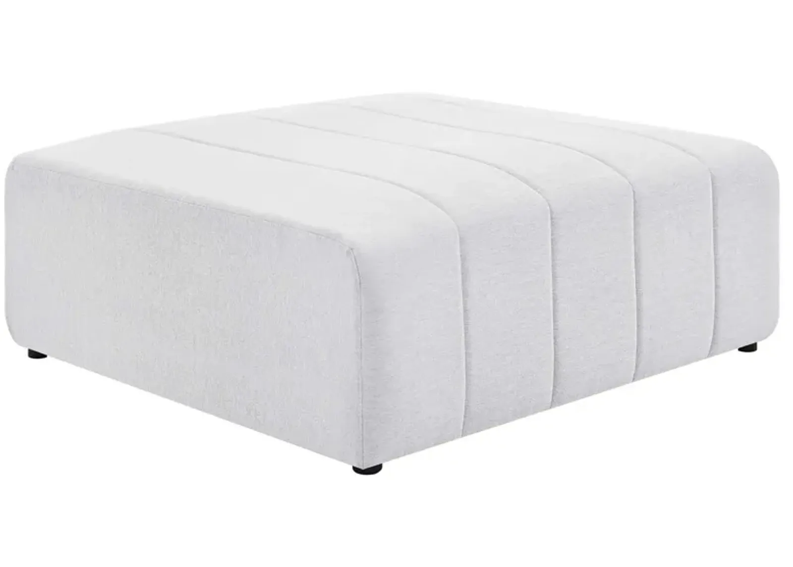 Bartlett Upholstered Fabric Ottoman