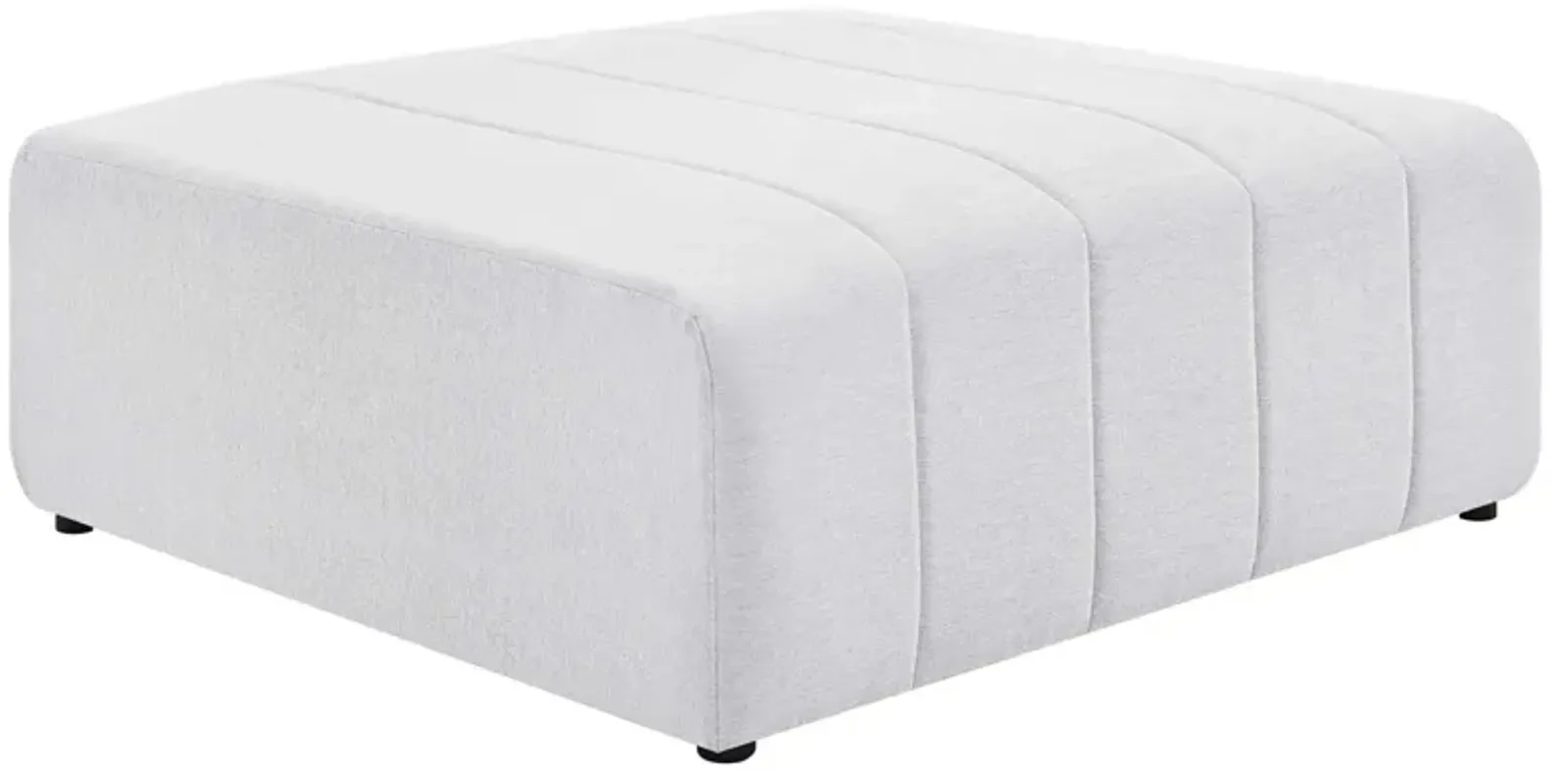 Bartlett Upholstered Fabric Ottoman