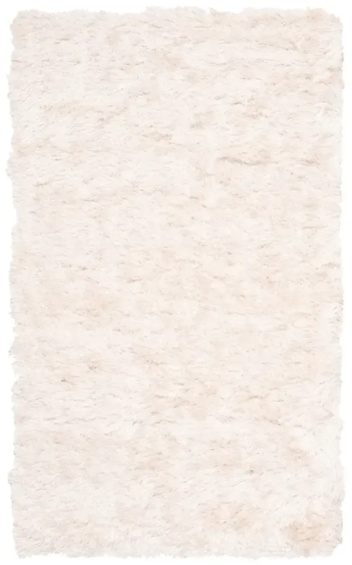 PARIS SHAG Beige  3' X 5' Small Rectangle Rug