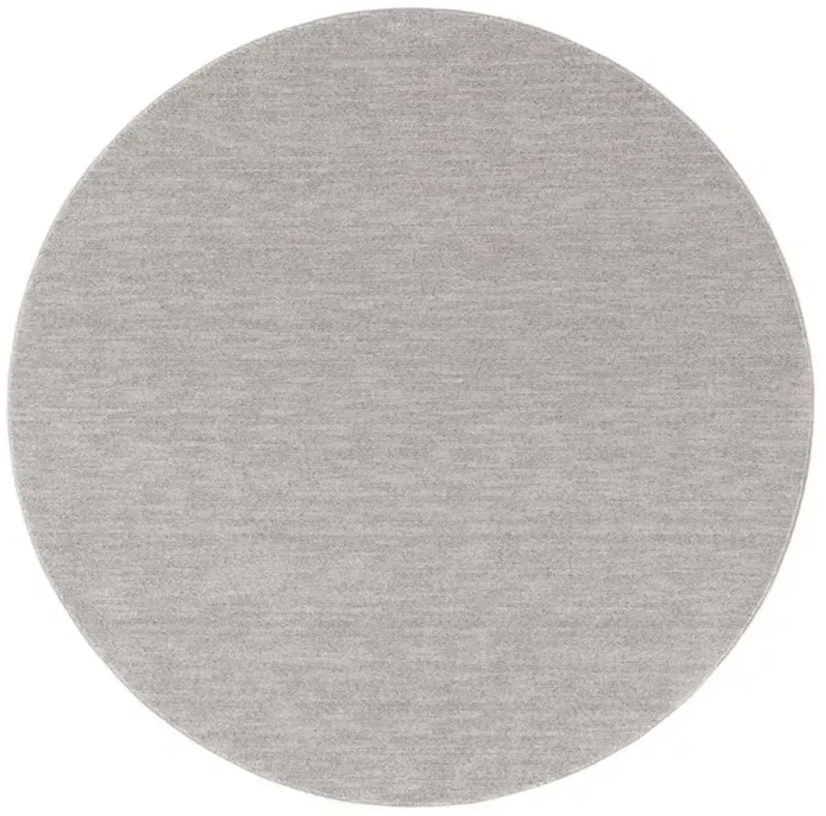 LASA 108 Grey 6'-7' X 6'-7' Round Round Rug